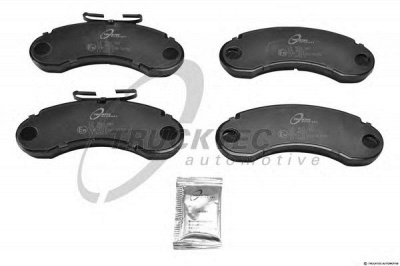 TRUCKTEC AUTOMOTIVE 0235302 -  Комплект тормозных колодок, дисковый тормоз